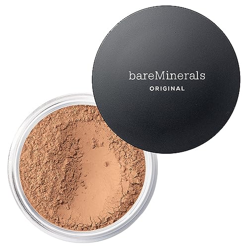 bareMinerals Original Loose Powder Foundation SPF 15, Clean Mineral Powder Face Makeup, Sheer-to-Full Coverage, Talc-Free, Non-Comedogenic, Vegan, Cruelty-Free & Dermatologist-Tested