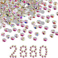 Beadsland Flatback Rhinestones Bulk,2880pcs Crystal AB Rhinestones for Nails Crafts Clothes DIY Decoration, Crystal AB, SS30, 6.3-6.5mm