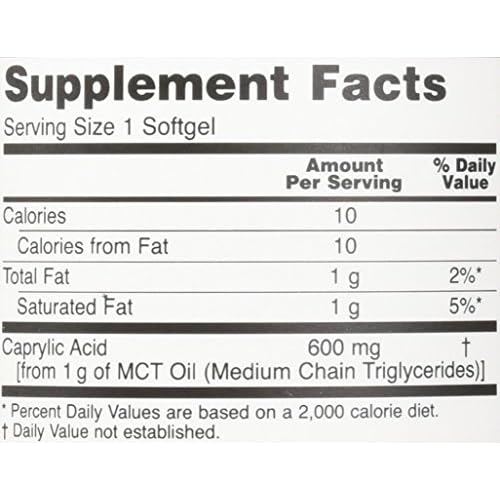 Now Foods, Caprylic Acid, 100 sgels (Pack of 2)