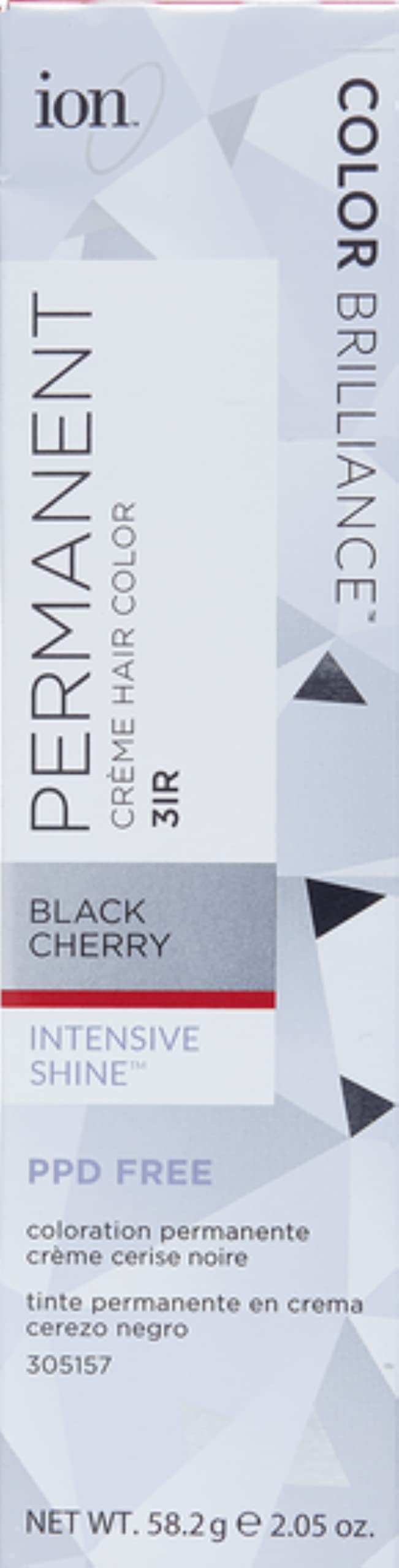 Ion Black Cherry Permanent Creme Hair Color Black Cherry