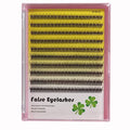 ¡æVayator Black False Eyelashes 8-18mm Mixed To Choose Individual False Eyelashes Extension Eyelashes Cluster Natural Soft Fake False Eyelashe Eyelash Extension Tool Large Capacity (8+10mm Mixed)