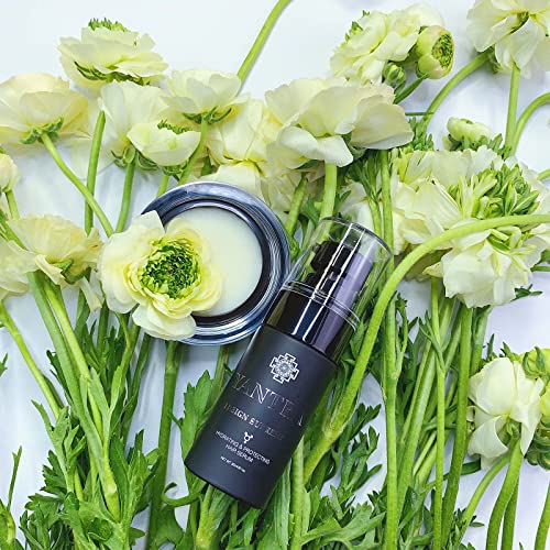 YANTRA Beauty The Bomb Hydrating Beard & Cuticle Balm - Moisturizing, Conditioning Beard and Skin Pomade for Styling, Sculpting and Texture - Smooth, Grease Free - Shea Butter Infused - 1 oz