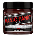 MANIC PANIC Classic Infra Red Semi Permanent Hair Color - Deep Mahogany Red Hair Dye for Women & Men That Lasts 4-6 Weeks - Vegan, Ammonia & Cruelty-Free - Create & Mix Custom Shades (4oz)