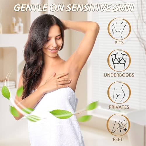 Persimmon Body Wash for Strong Body Odor, Nonenal Eliminator Purifying & Deodorizing with Natural Persimmon & Green Tea Extracts