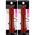Maybelline New York Expert Wear Twin Brow & Eye Pencils Makeup, Velvet Black, 2 Count Twin (total 4 pencils ), 2 Count (Pack of 2)