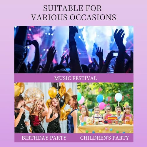 Body Glitter Stick for Face, Body & Hair - Red & Pink Chunky Sparkle Glitter, 2 Pack | Long Lasting Party Makeup for Festival, Rave, Concert & Cosplay