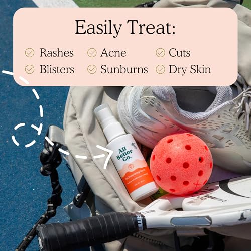 Everything Spray - Topical Skin Spray, Hypochlorous Acid Spray for Body & Face, Supports Against Irritation, Calms Redness, Soothes Feet & Scalp, Daily Toner, Dry Eye & Lash