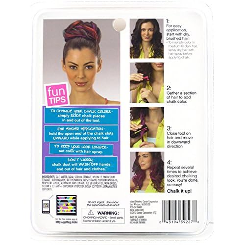 Scunci 3922703a048 Hair Chalk Kit