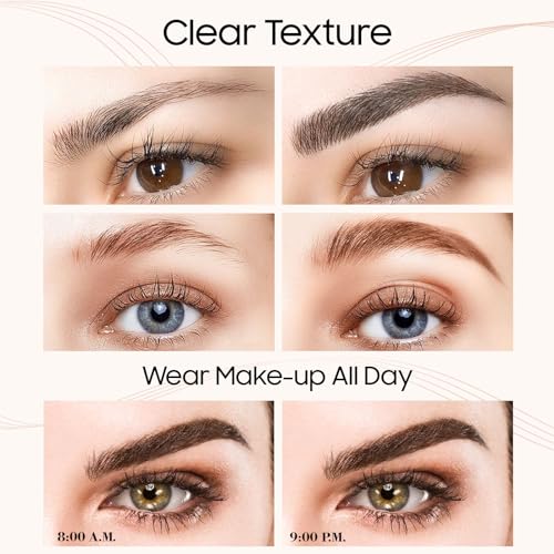 Microblading Eyebrow Pen - Eyebrow Pencils for Women, Long Lasting Waterproof Brow Pencil With Micro-Fork Tip Applicator and Stays on All Day£¬Gift for Women (Dark Brown)
