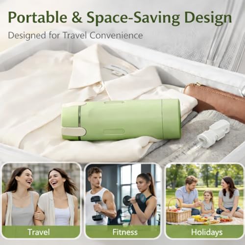 4-in-1 Travel Bottles for Toiletries, Travel Pump Bottle£¬Leak-Proof Shampoo Conditioner Lotion Dispenser with Pump, Compact No-Spill Toiletry Containers for Travel & Business Trips (Green)