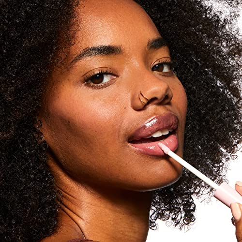 Pacifica Vegan Collagen Lip Plumping Gloss ? Hydrating Lip Plumper with Peptides, Coconut & Vitamin E, High Shine Non-Sticky, Clean Vegan, 0.22 fl oz