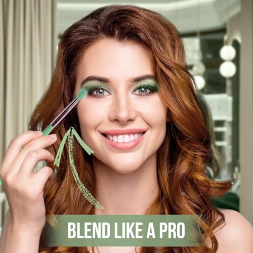 Profusion Cosmetics Matcha Break 10 Shade Eye and Face Palette with Brush, Multi Finish Palette to Achieve Eye Catching Bold Looks