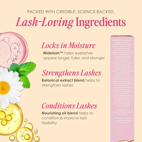 Grande Cosmetics GrandeREPAIR Leave-In Lash Conditioner Strengthens, Softens & Protects with Biotin Peptide & Nourishing Oils- Invisible Formula to Prevent Breakage, Support Healthier Lashes (0.10 oz)