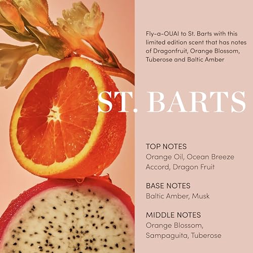 OUAI Body Cream, St. Barts - Hydrating Whipped Body Cream with Cupua?u Butter, Coconut Oil and Squalane - Softens Skin and Delivers Healthy-Looking Glow - Sulfate-Free Skin Care (7.5 Oz)
