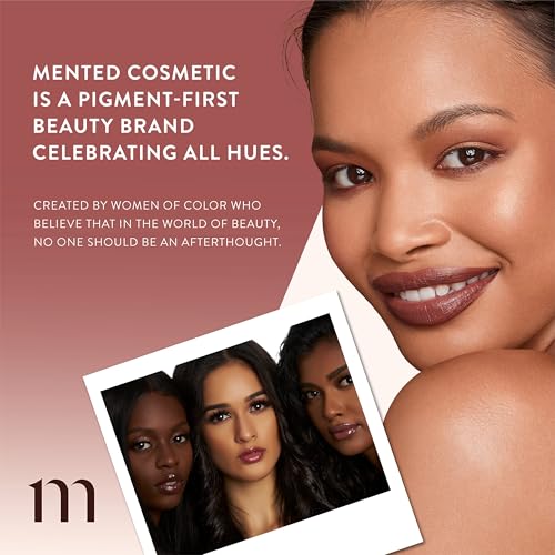 Mented Cosmetics Eyeshadow Palette Nude and Dark Eyeshadows, Vegan, Paraben-Free Cruelty-Free Makeup, Made in USA, Neutral and Dark Glam Eyeshadow, 17g/0.63oz, 10 Pan, Everynight