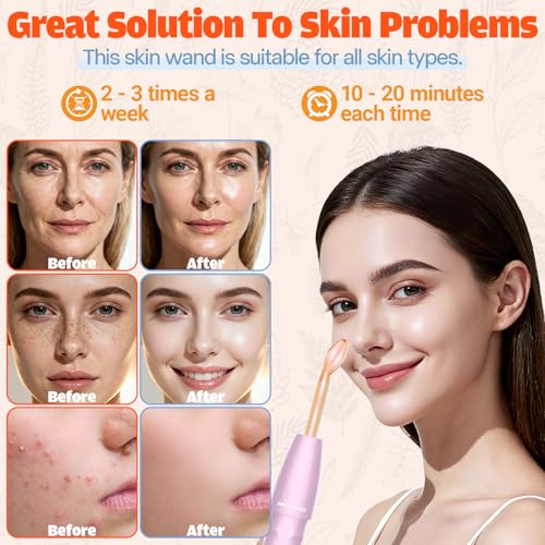 Portable Handheld Skin Therapy Wand Machine