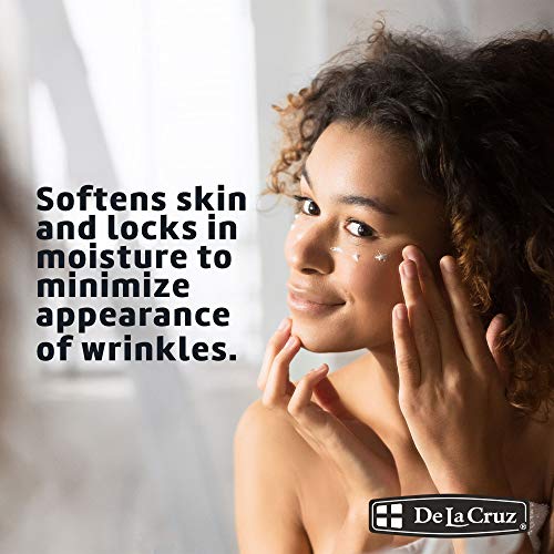 De La Cruz Vitamin E Cream Moisturizer for Face and Neck - Moisturizing Skin Care for All Skin Types - Made in USA - 4 OZ. (6 Pack)
