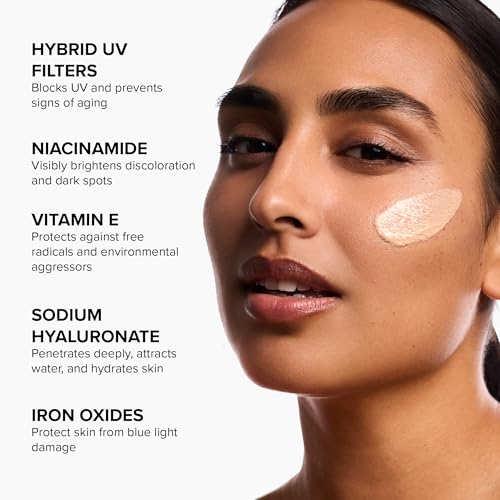 DRMTLGY Universal Tinted Moisturizer SPF 46 ? Hydrating Dewy Tinted Sunscreen for Face with Zinc Oxide & Octinoxate ? Niacinamide & Hyaluronic Acid ? Broad Spectrum Lightweight Daily SPF, 1.7 oz
