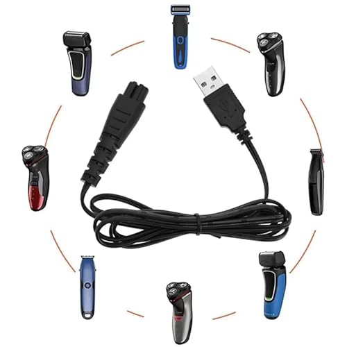 5V USB Charger for Hatteker RFC-588 RFC-598 RFC-690 RFC-692 RFC-696 RSCX-7568 RSCX-9598 Electric Shaver USB Plug Charging Razor Adapter