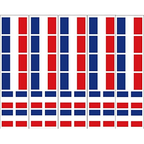 40 Tattoos: French Flag, France Party Favors