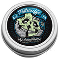 Grave Before Shave Fisticuffs Strong Hold Mustache Wax Leather/Cedar wood scent 1 Oz. Tin
