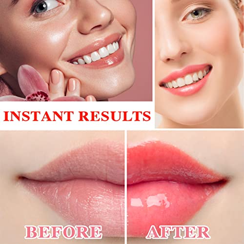 4 Pcs Aloe Vera Lipstick,Long Lasting Lip Care Nutritious Plumper Lip Balm Moisturizer Magic Temperature Color Change Lip Gloss