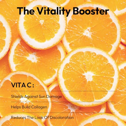 LAPCOS Vita C Sheet Mask, Daily Face Mask with Vitamin C to Renew Skin, Korean Beauty Favorite, 5-Pack