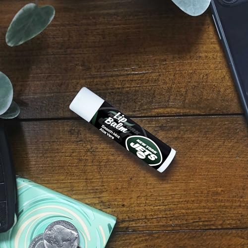 FANMATS 34723 New York Jets Smooth Mint SPF 15 Lip Balm