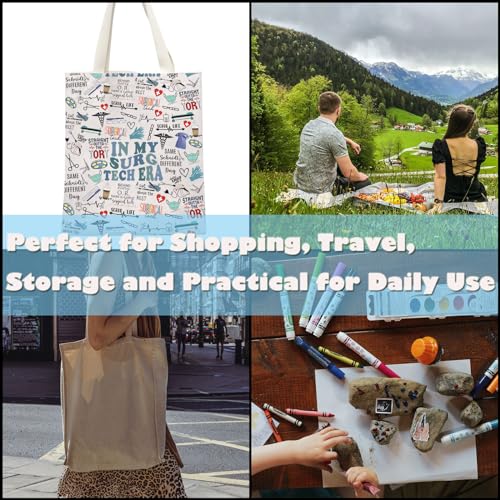 Surg Tech Era Tote - Makeup Bag Gift for Surgical Technologist, Nurse, Doctor