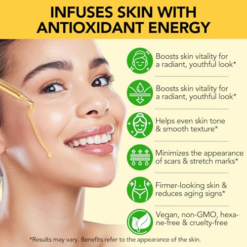Vitamin E Oil for Skin 75,000 IU, 2Fl Oz Pure Vitamin e Oil for Scars, Hair, Face and Scalp, Moisturizing Dry Skin, Reduces Winkles and Fine Lines, Perfect Bath and Body Oils