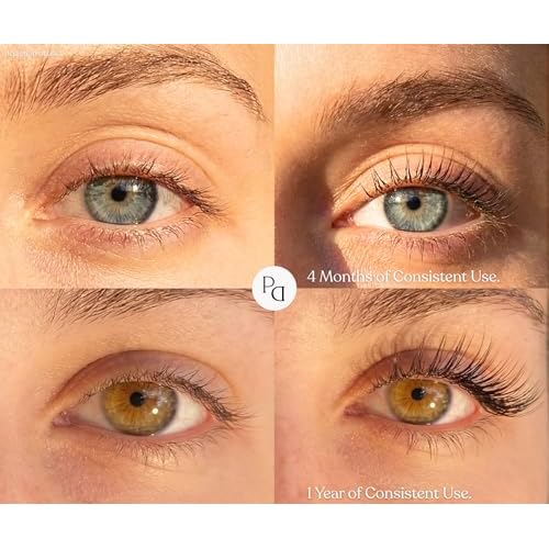 Eyelash Growth Support Serum, Promotes Fuller & Longer Lashes, Korean Skincare Driven Multi Peptide Infused Formula, Includes Biotin, Vitamins, Fragrance Free, Advanced Nourishment