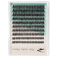 Sulv 200Pcs Dramatic Eye Lash C Curl Natural Look Mixed Size Cluster Eyelash False Eyelash 20D/30D Thick Eyelash Extension Make up Tools (10/12/14/16mm Mixed)