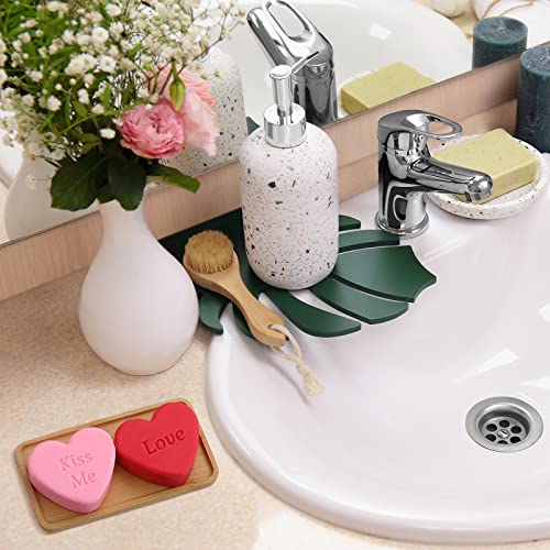Jetec 24 Pcs 2 Inch Heart Soap Gift Wedding Party Favors Colorful Soaps Bridal Shower Gifts Mini Love Heart Handmade Bath Gifts for Wedding Guest Baby Shower Bridal Party