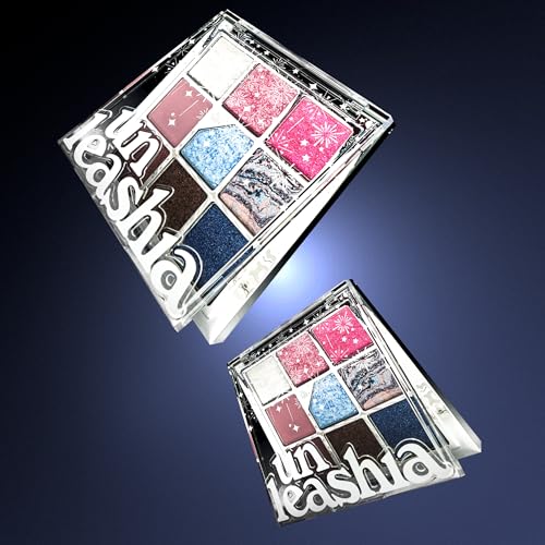 UNLEASHIA Glitterpedia Eye Shadow |Palette|Eye Makeup|Point Makeup Vegan|Cosmetics|Korean Cosmetics|Daily|matte|glitter|shimmer|pearl|daily|party|sparkling¡¦ (No.8 All of Dancing Swan)