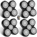 Head Shaver Replacement Heads Shaver Replacement Blades Refills Compatible with Freebird Shaver (4)