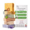 ? All-Natural Soap bar for Men & Women ? Cold Process, Handmade in the USA - Original 6-Pack
