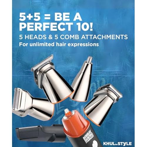 Bald Buddy Head Shaver for Men, Waterproof, Rechargeable Electric Razor, Cordless, Ergonomic Design, Battery & Cleaning Indicator, The Cut Buddy