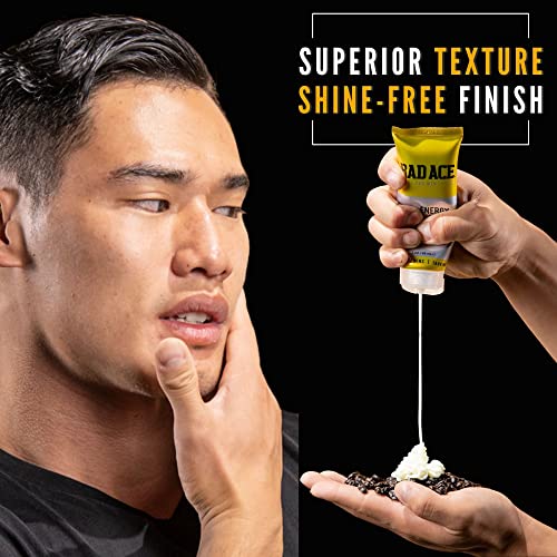 BAD ACE Moisturizer Bundle | Face Moisturizer for Men | Korean Skin Care, Men's Face Care Kit | Vitamin & Charcoal Men's Moisturizer Set