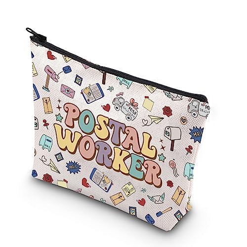 LEVLO Funny Flamingo Gift Calm The Flock Down Flamingo Cosmetic Bag Fun Flamingo Party Gift Flamingo Lover Gift (CALM THE FLOCK DOWN)