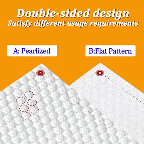 4 Pack Face Towels Disposable,100 Count Ultra Thick Disposable face towels Facial Wash Cloth for Sensitive Skin, Face Clean Towels, Lint- free Facial Tissue