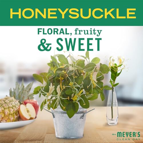 Mrs. Meyer's Liquid Hand Soap Honeysuckle 12.5 OZ (Pack of 6)