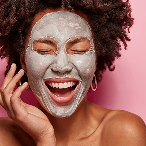 Moroccan Ghassoul Clay Mask - Organic Natural Facial Mask and Skin Care Treatment - Anti-aging Mud Mask Heals Dry & Oily Skin, Acne, Eczema & Psoriasis - 8 Oz
