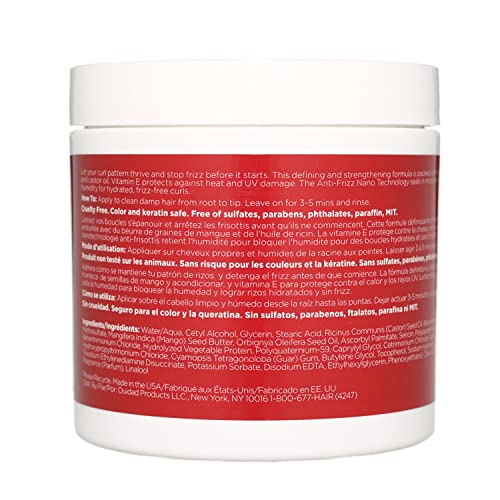 Ouidad Advanced Climate Control Hydrating Hair Mask 11oz | Frizz Control Curl Treatment with Vitamin C & Castor Oil | Anti-Humidity Repair for Curly, Wavy & Coily Hair