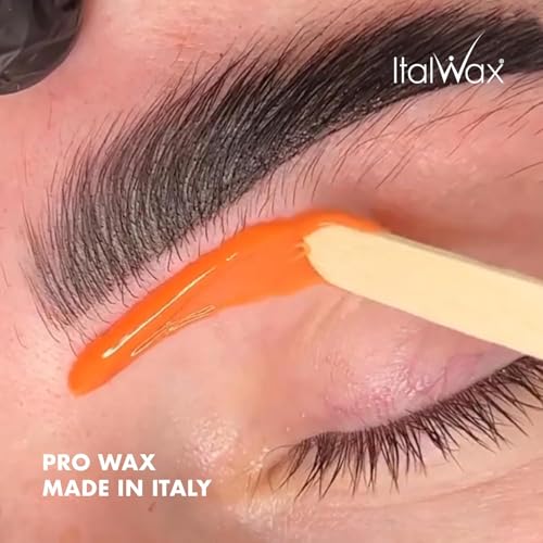 Italwax Top Line Coral Hard Wax Beads 1.65 lb (750 g) ? Creamy Strong Grip Wax for Bikini & Coarse Hair, Suitable for Sensitive Skin, Professional Use ? Made in Italy