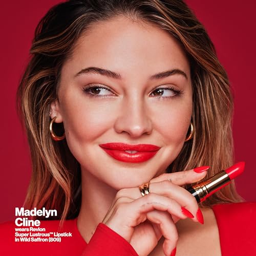 REVLON Super Lustrous Lipstick, Creamy Formula For Soft, Fuller-Looking Lips, Moisturized Feel, 315 Iced Mocha, 0.15 oz (Pack of 2)