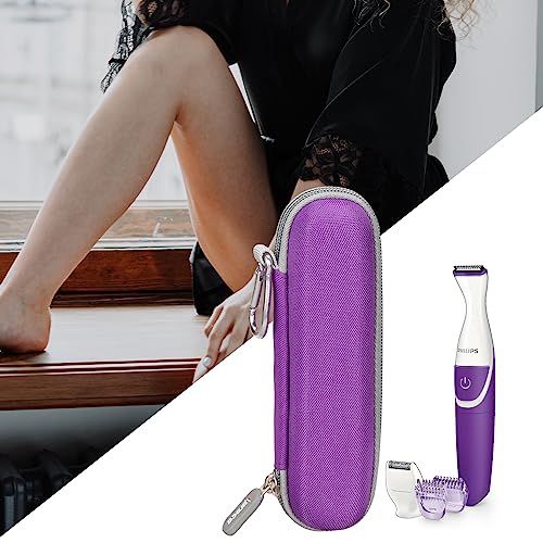 Aproca Case Compatible with Philips Beauty Bikini Genie Cordless Trimmer BRT383/50, Portable Storage Bag for Accessories (Only Case)