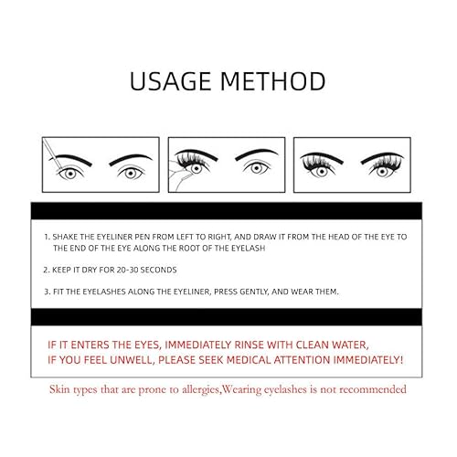 Magnetic Eyelashes Kit: 10 Pairs + 2 Liners | Glue-Free 3D Lashes | Sweat & Tear Proof | Reusable 100+ Wears | $0.06 Per Use | Beginner Friendly