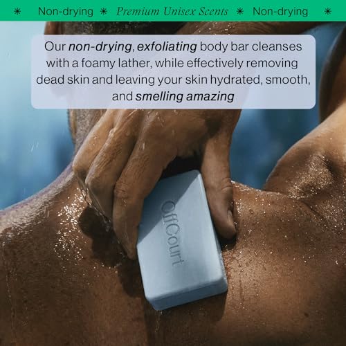 OffCourt - Performance Body Spray and Exfoliating Soap in Fresh Citron + Driftwood Scent