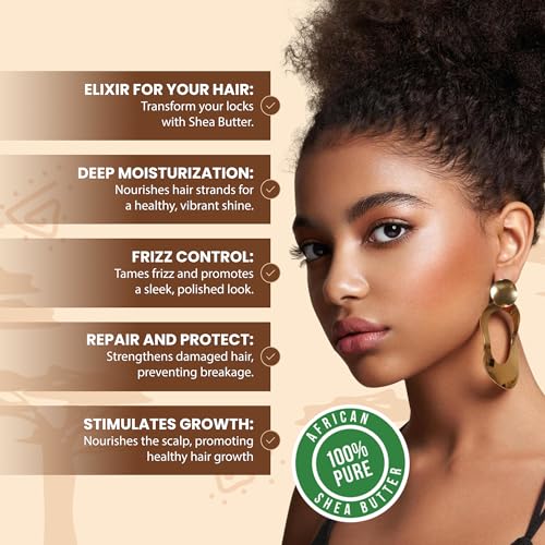Plant Guru Raw African Shea Butter 3 lbs. Bulk 100% Pure Natural Unrefined IVORY Grade A - Ideal Moisturizer For Dry Skin, Body, Face And Hair Growth. Great For DIY Soap and Lip balm Making.