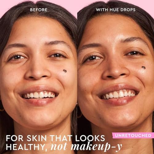 Glow Recipe Niacinamide Hue Drops Tinted Serum to Bronze, Brighten & Hydrate + Watermelon Facial Serum for Uneven Skin & Dark Spots (40ml/ea)
